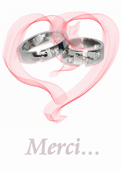 Remerciement mariage